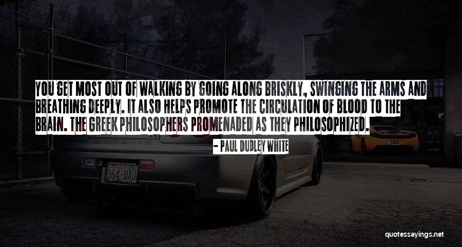 Thudding Sound Quotes By Paul Dudley White Thudding Sound Quotes By Paul Dudley White