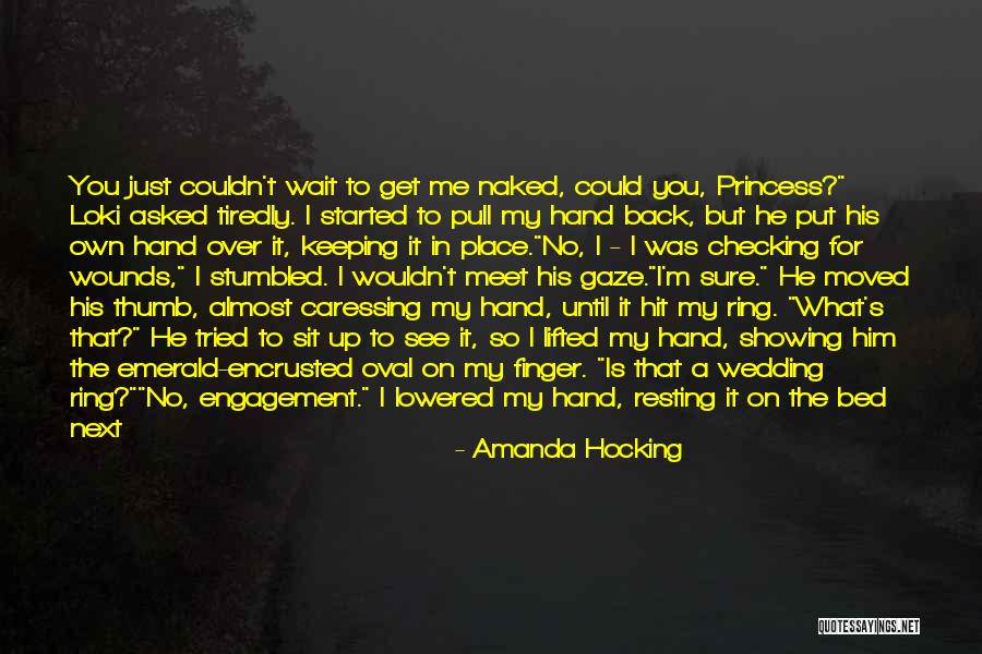 Thumb Ring Quotes By Amanda Hocking Thumb Ring Quotes By Amanda Hocking