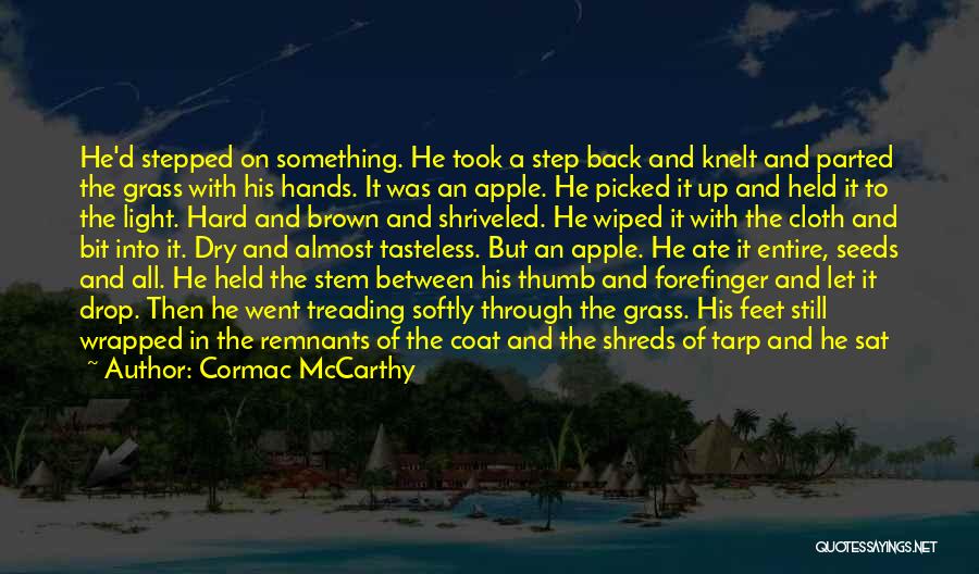 Thumb Up Quotes By Cormac McCarthy