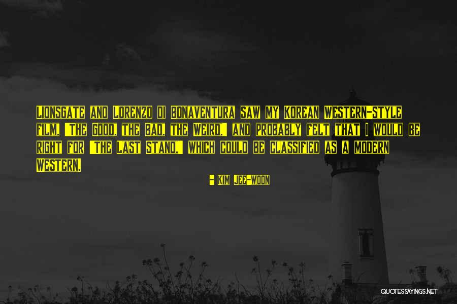 Thummerer Bor Szat Quotes By Kim Jee-woon Thummerer Bor Szat Quotes By Kim Jee-woon