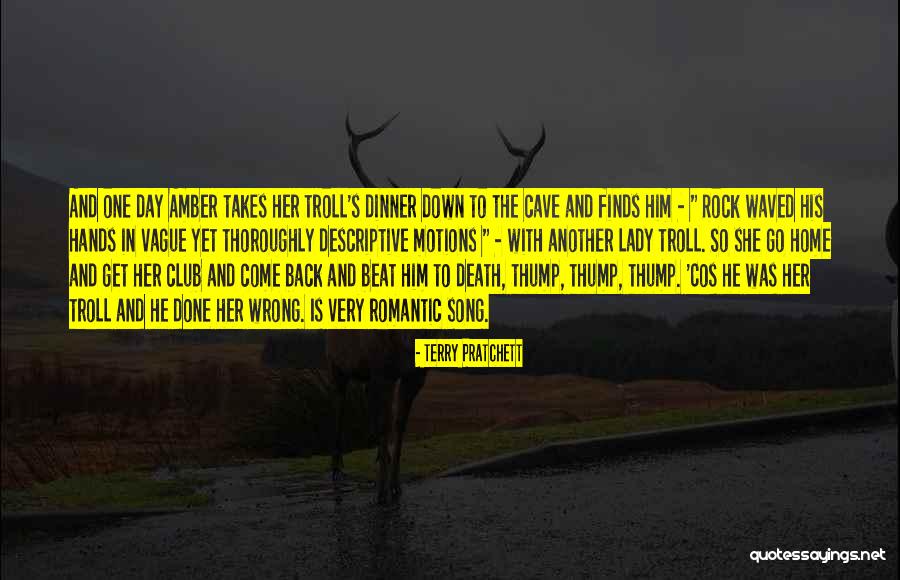 Thump Quotes By Terry Pratchett Thump Quotes By Terry Pratchett