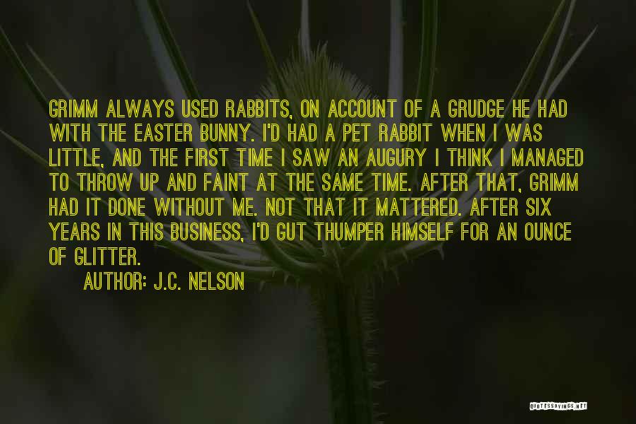 Thumper Bunny Quotes By J.C. Nelson