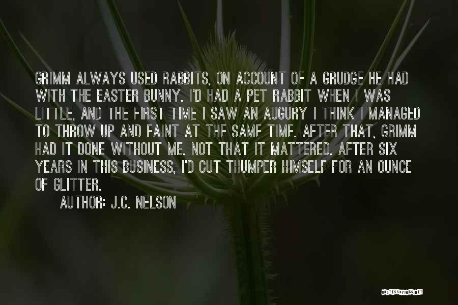 Thumper Rabbit Quotes By J.C. Nelson