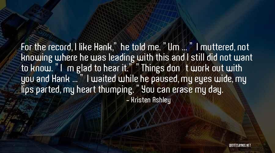 Thumping Quotes By Kristen Ashley Thumping Quotes By Kristen Ashley