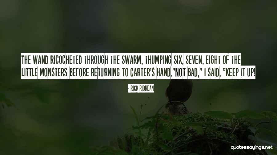 Thumping Quotes By Rick Riordan Thumping Quotes By Rick Riordan