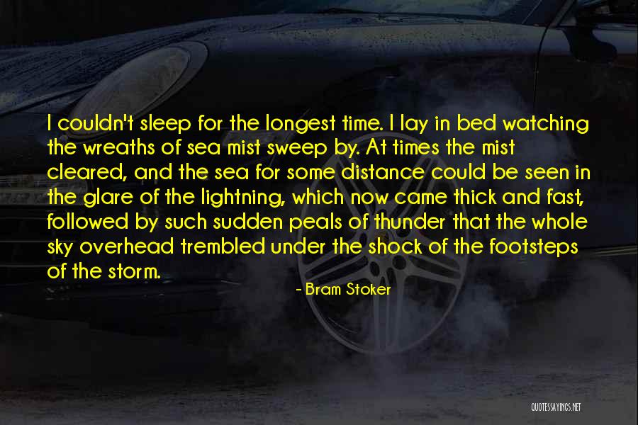 Thunder And Lightning Storm Quotes By Bram Stoker Thunder And Lightning Storm Quotes By Bram Stoker