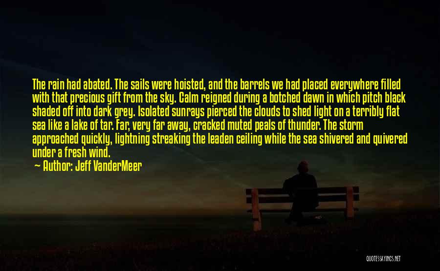 Thunder Clouds Quotes By Jeff VanderMeer