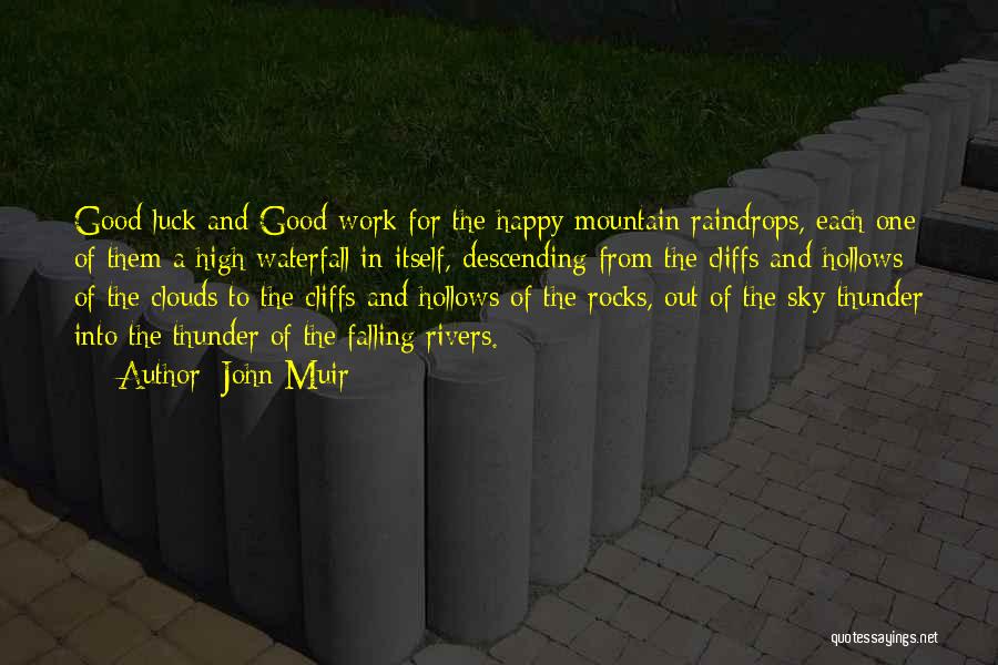 Thunder Clouds Quotes By John Muir
