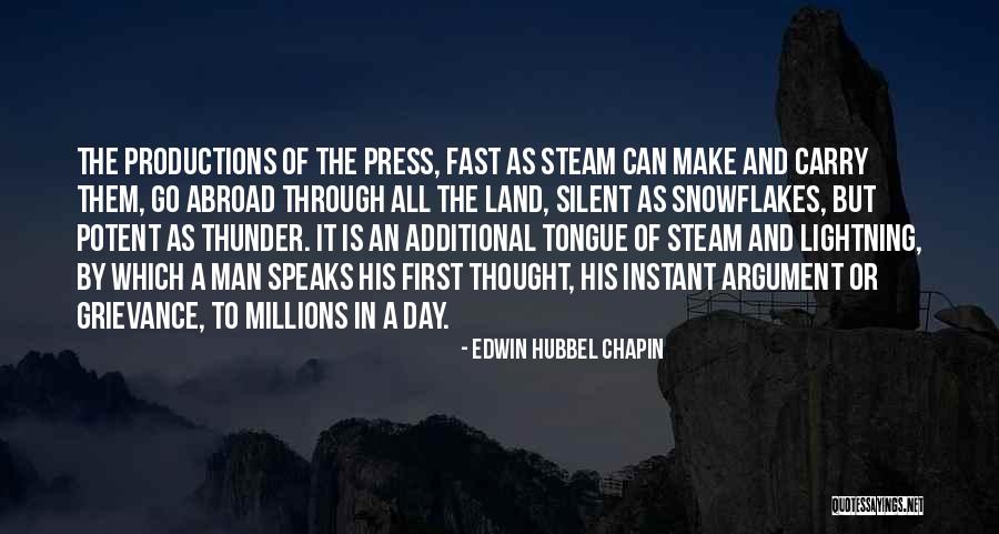 Thunder Go Quotes By Edwin Hubbel Chapin Thunder Go Quotes By Edwin Hubbel Chapin