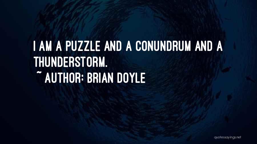 Thunderstorm Quotes By Brian Doyle