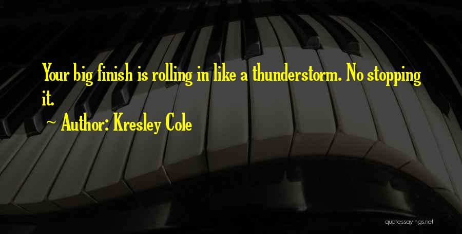 Thunderstorm Quotes By Kresley Cole