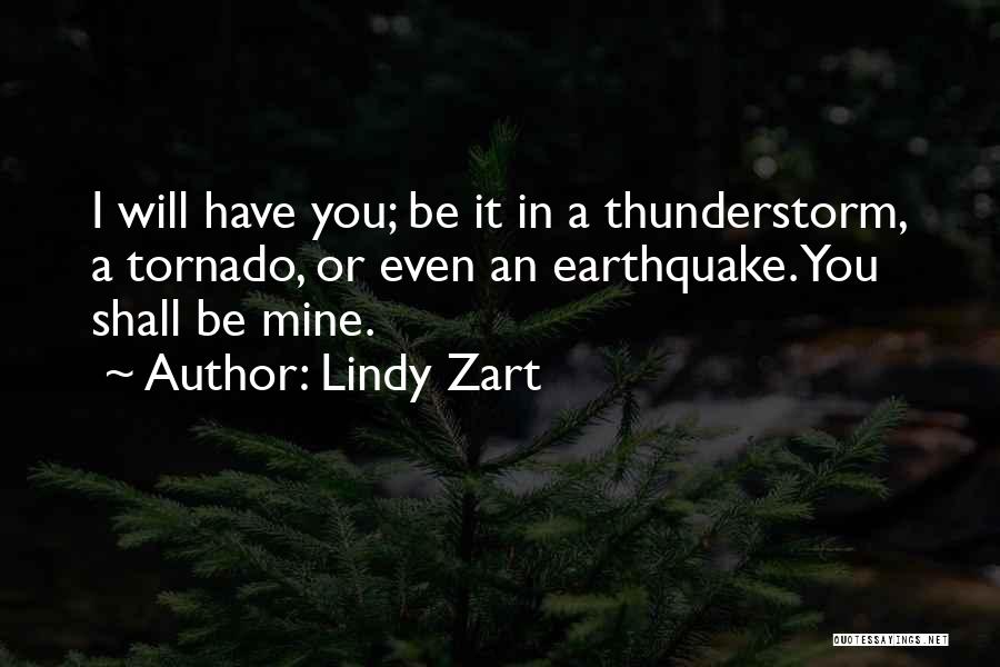 Thunderstorm Quotes By Lindy Zart