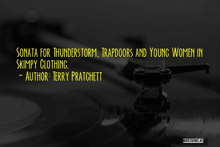 Thunderstorm Quotes By Terry Pratchett