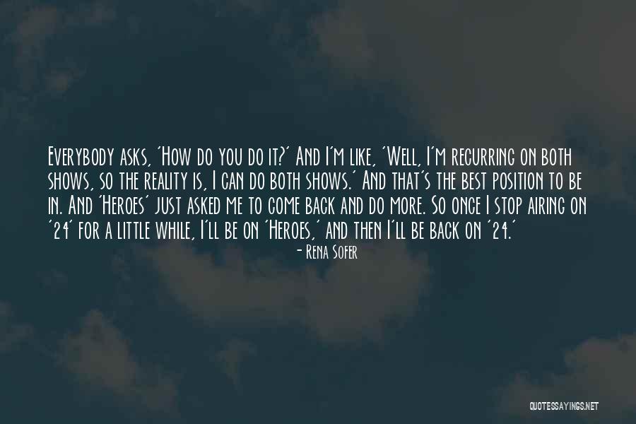 Thunyawit Quotes By Rena Sofer Thunyawit Quotes By Rena Sofer