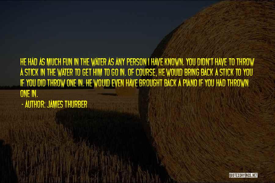 Thurber Quotes By James Thurber