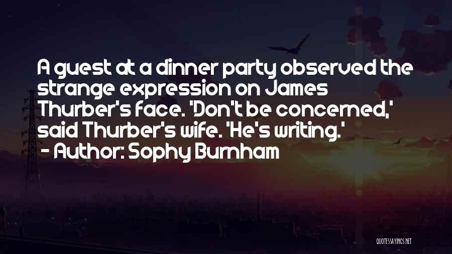 Thurber Quotes By Sophy Burnham