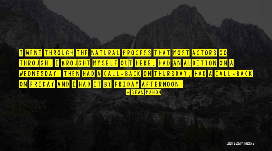 Thursday Afternoon Quotes By Sean Mahon Thursday Afternoon Quotes By Sean Mahon