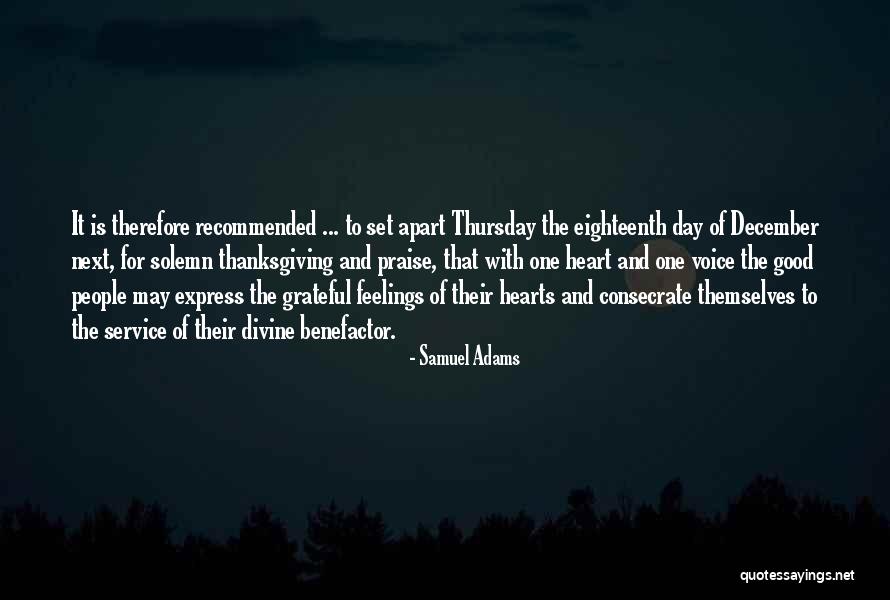 Thursday Next Quotes By Samuel Adams