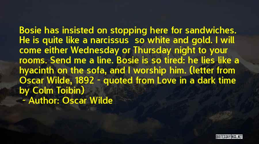 Thursday Night Quotes By Oscar Wilde