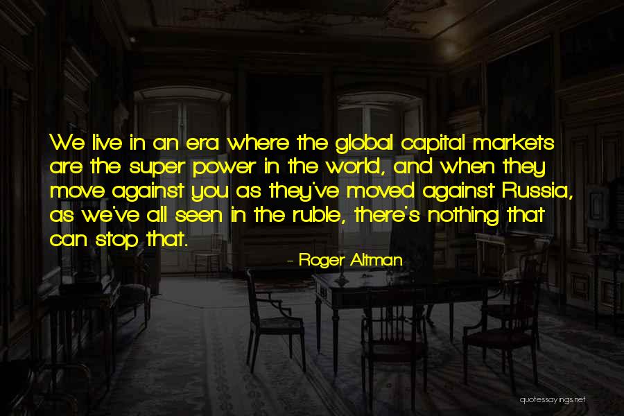 Thursday Throwback Quotes By Roger Altman Thursday Throwback Quotes By Roger Altman