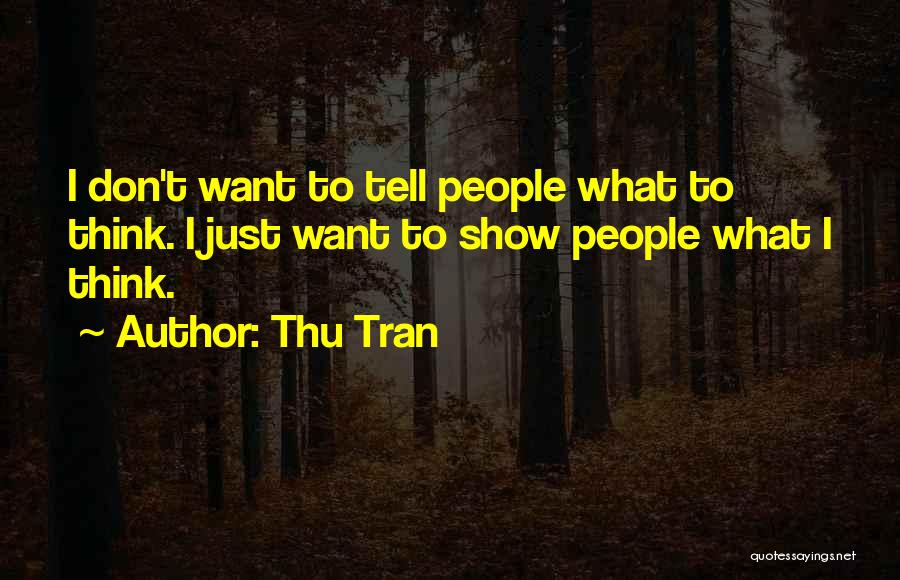 Thu'um Quotes By Thu Tran