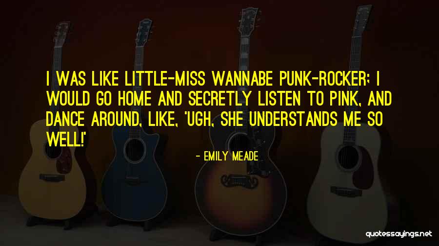 Thwacks Quotes By Emily Meade Thwacks Quotes By Emily Meade