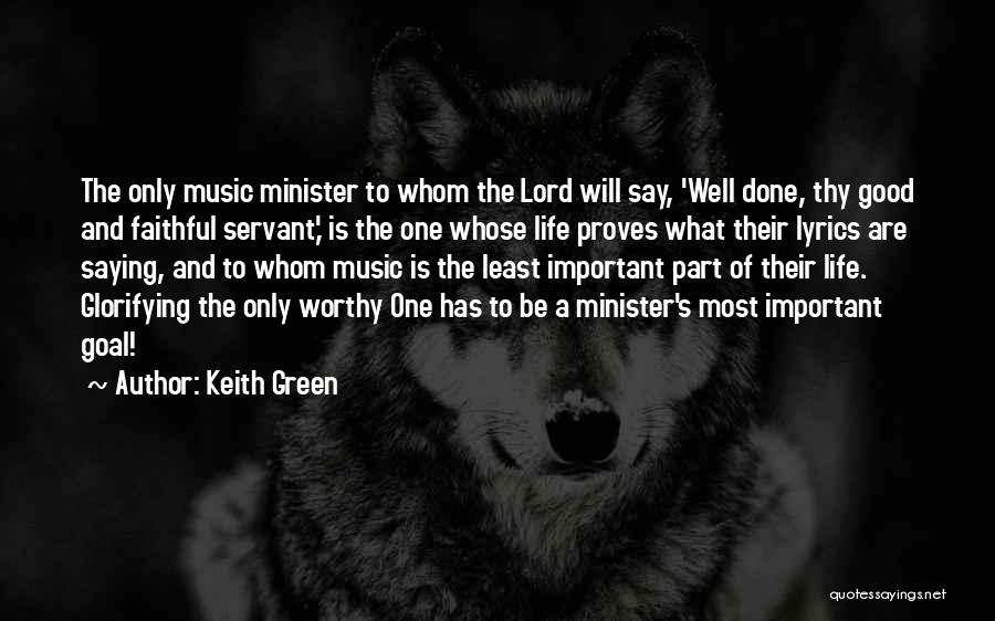 Thy Will Be Done Quotes By Keith Green