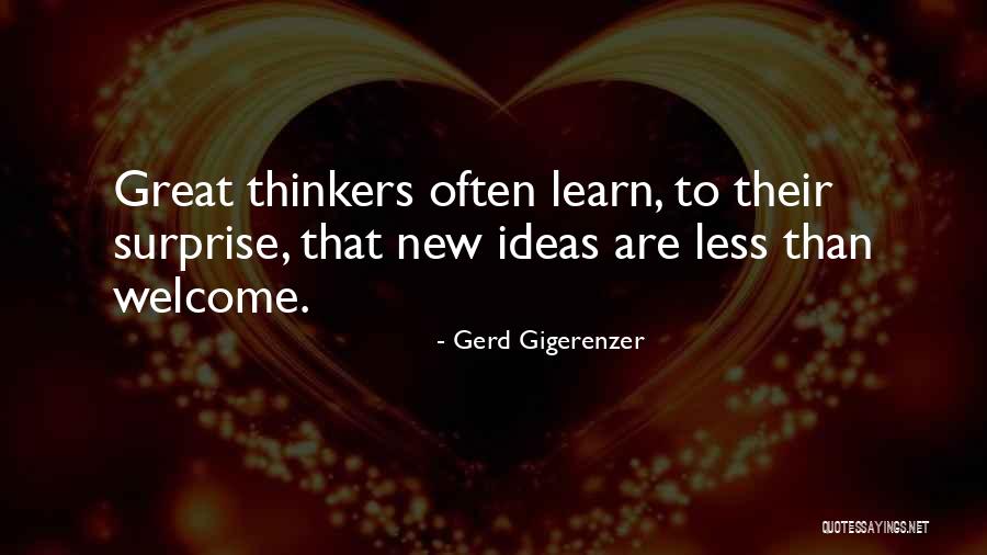Thymine Pronunciation Quotes By Gerd Gigerenzer Thymine Pronunciation Quotes By Gerd Gigerenzer