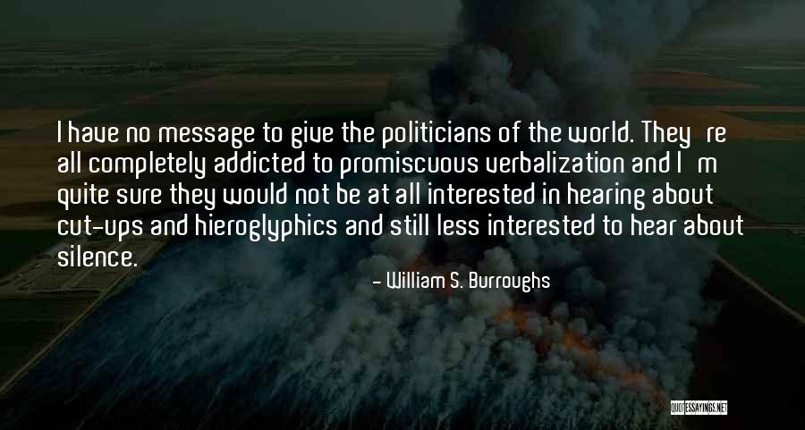 Ti And Tiny Relationship Quotes By William S. Burroughs Ti And Tiny Relationship Quotes By William S. Burroughs