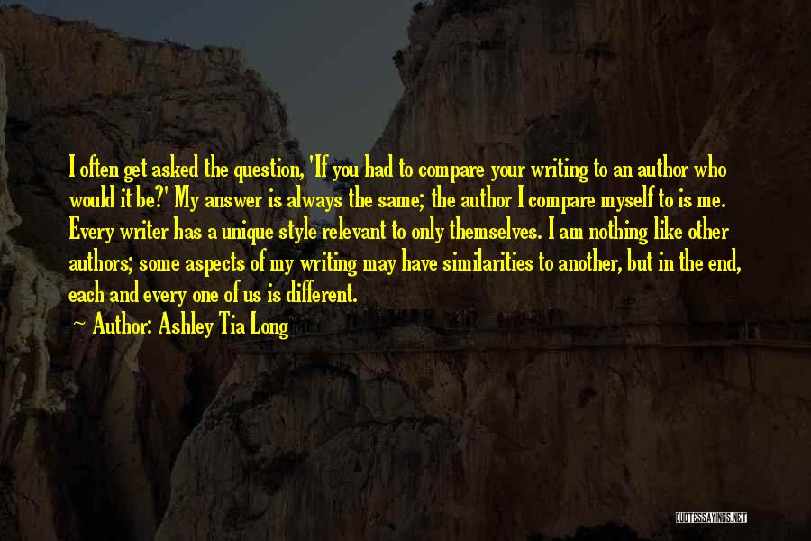 Tia Quotes By Ashley Tia Long