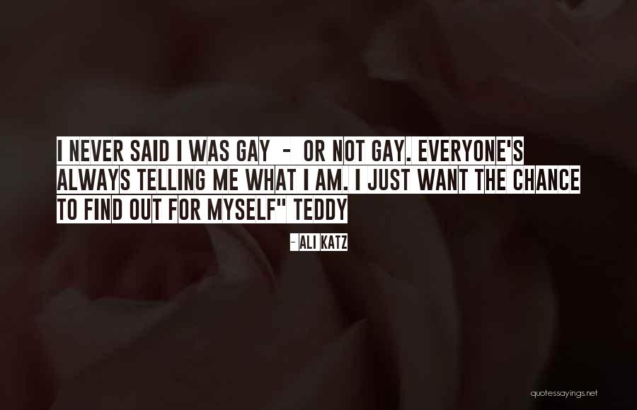 Tianah Tucker Quotes By Ali Katz