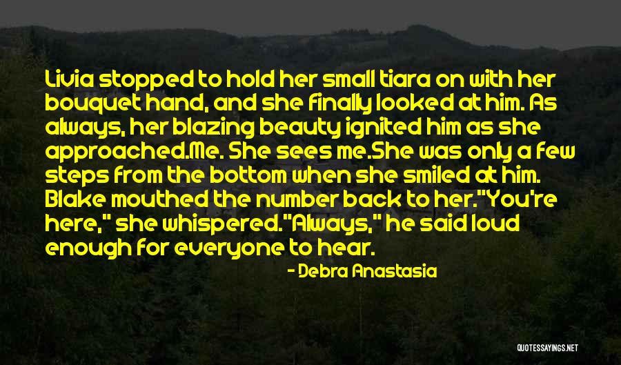 Tiara Quotes By Debra Anastasia Tiara Quotes By Debra Anastasia