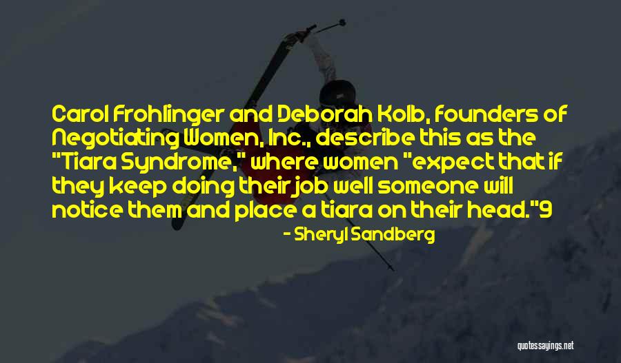 Tiara Quotes By Sheryl Sandberg