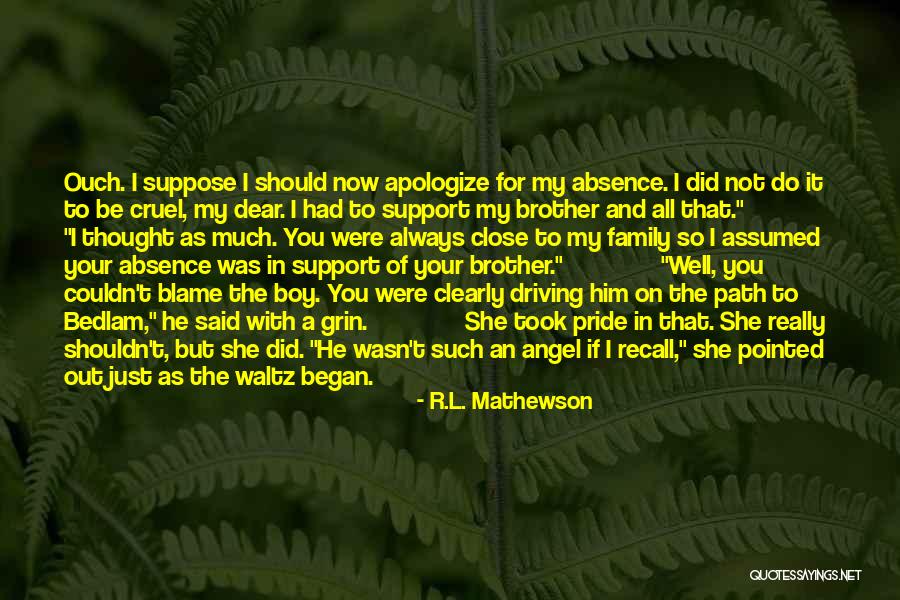 Tibbitts Quotes By R.L. Mathewson Tibbitts Quotes By R.L. Mathewson