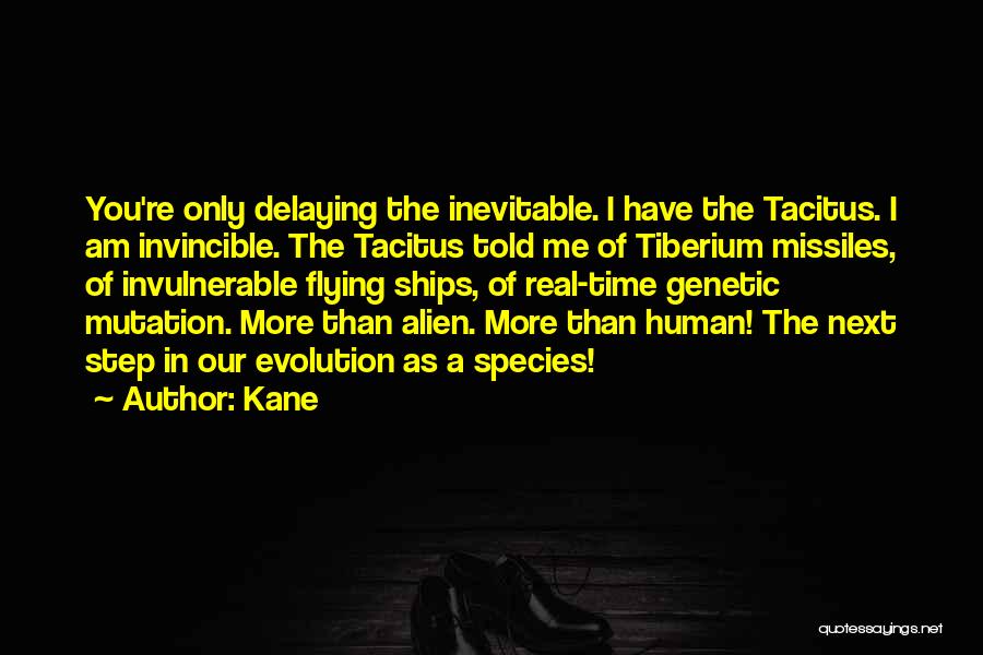 Tiberium Quotes By Kane