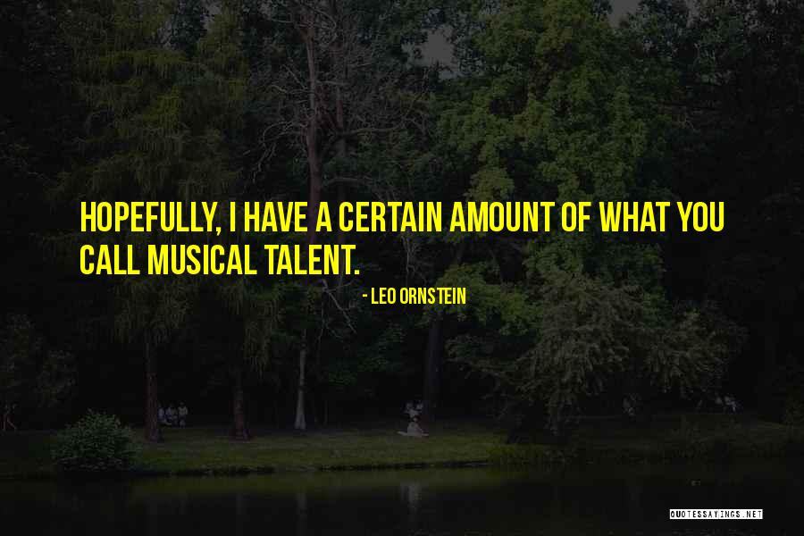 Ticiane Quotes By Leo Ornstein Ticiane Quotes By Leo Ornstein