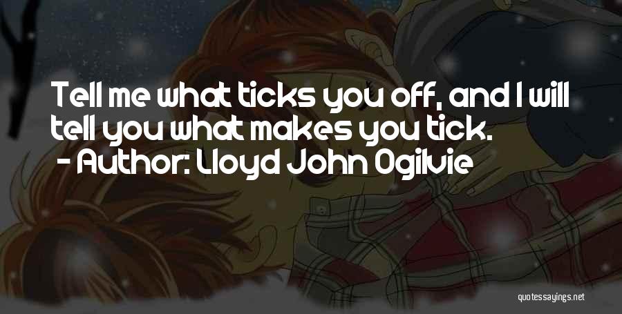 Tick Quotes By Lloyd John Ogilvie