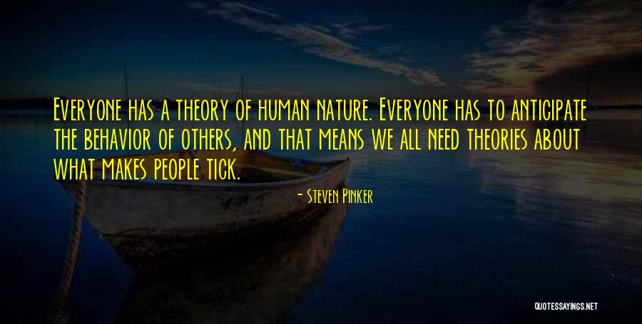 Tick Quotes By Steven Pinker