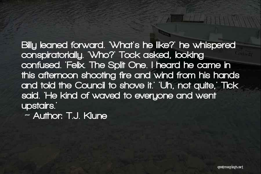 Tick Tock Goes The Clock Quotes By T.J. Klune