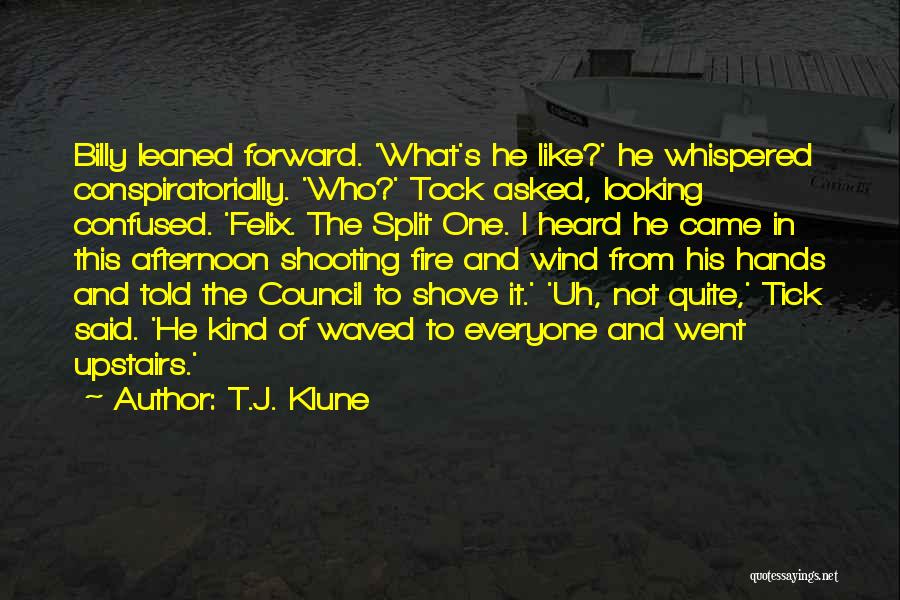 Tick Tock Quotes By T.J. Klune