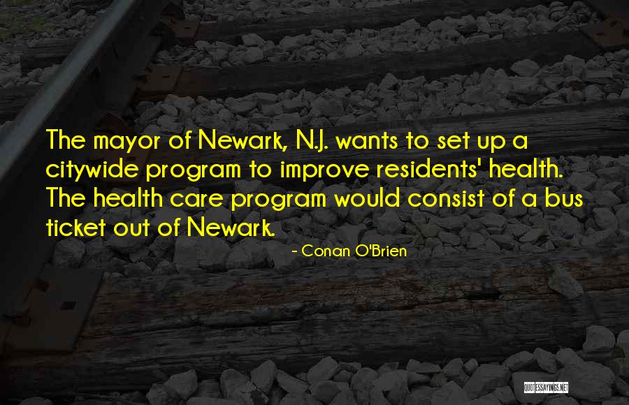 Ticket Quotes By Conan O'Brien