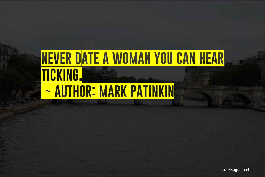 Ticking Quotes By Mark Patinkin