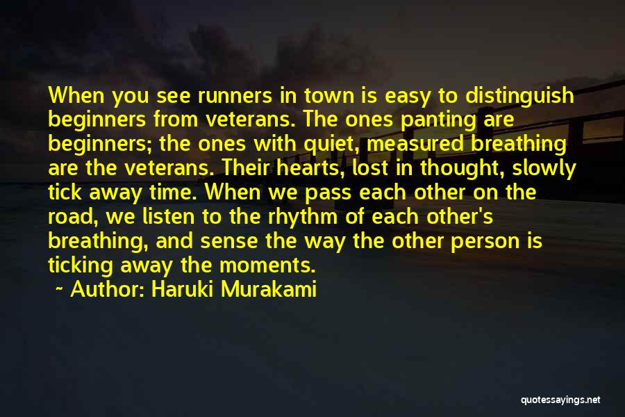 Ticking Time Quotes By Haruki Murakami