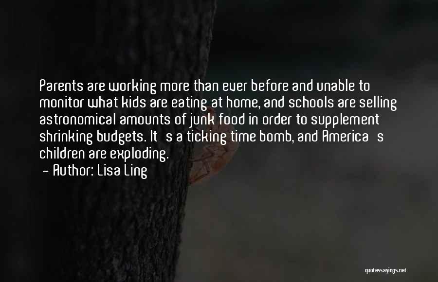 Ticking Time Quotes By Lisa Ling