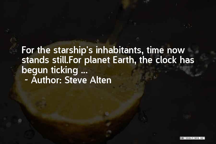 Ticking Time Quotes By Steve Alten