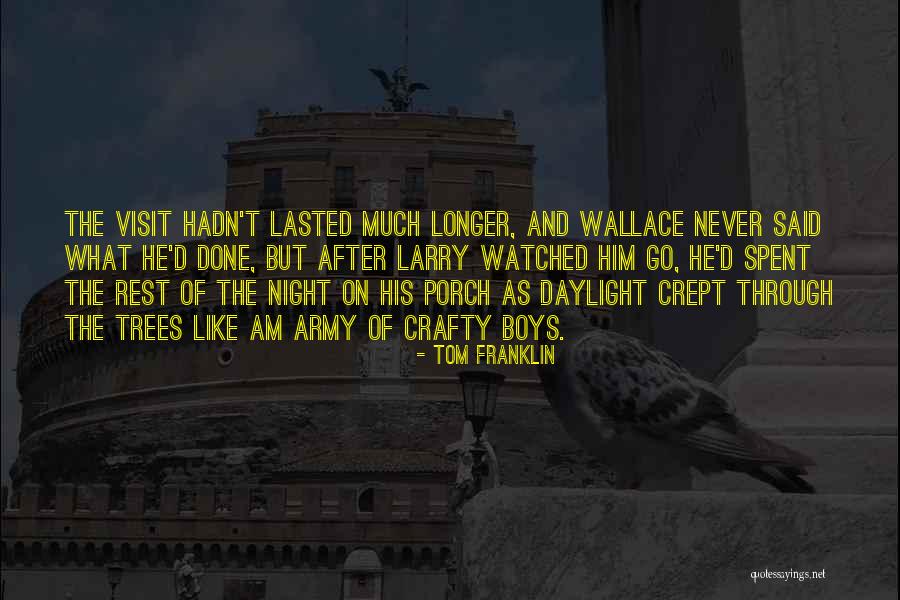 Ticklishly Quotes By Tom Franklin Ticklishly Quotes By Tom Franklin