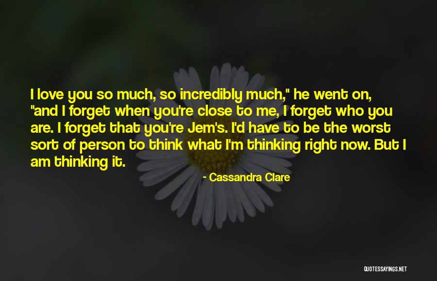 Tid Love Quotes By Cassandra Clare