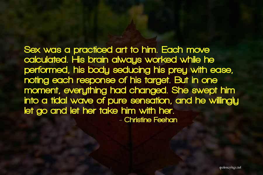 Tidal Wave Quotes By Christine Feehan Tidal Wave Quotes By Christine Feehan