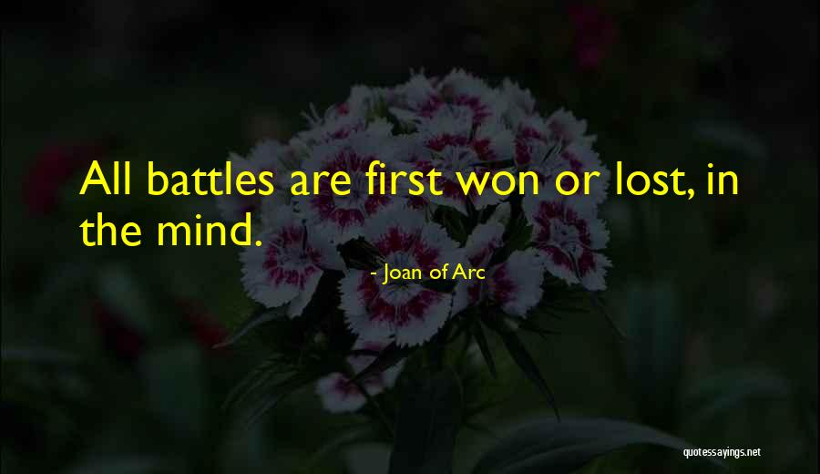 Tidbee Quotes By Joan Of Arc