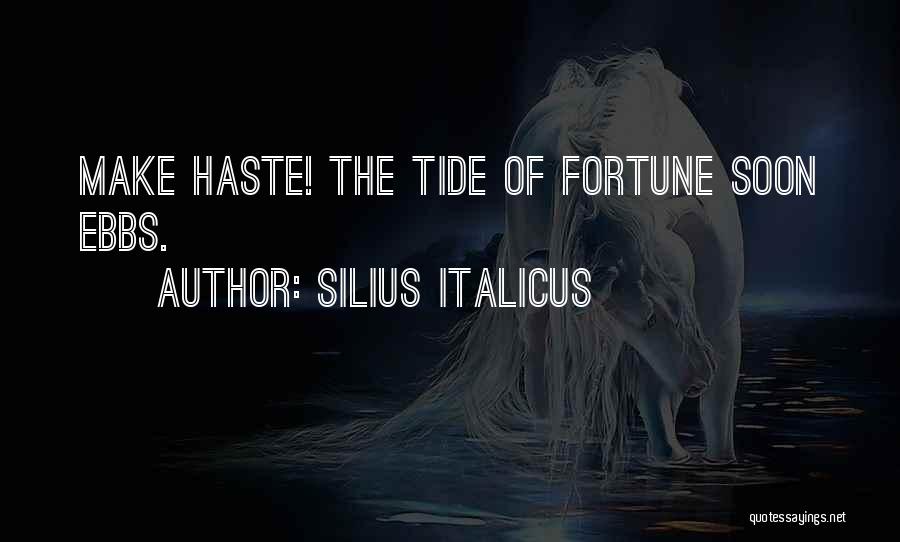 Tide Quotes By Silius Italicus